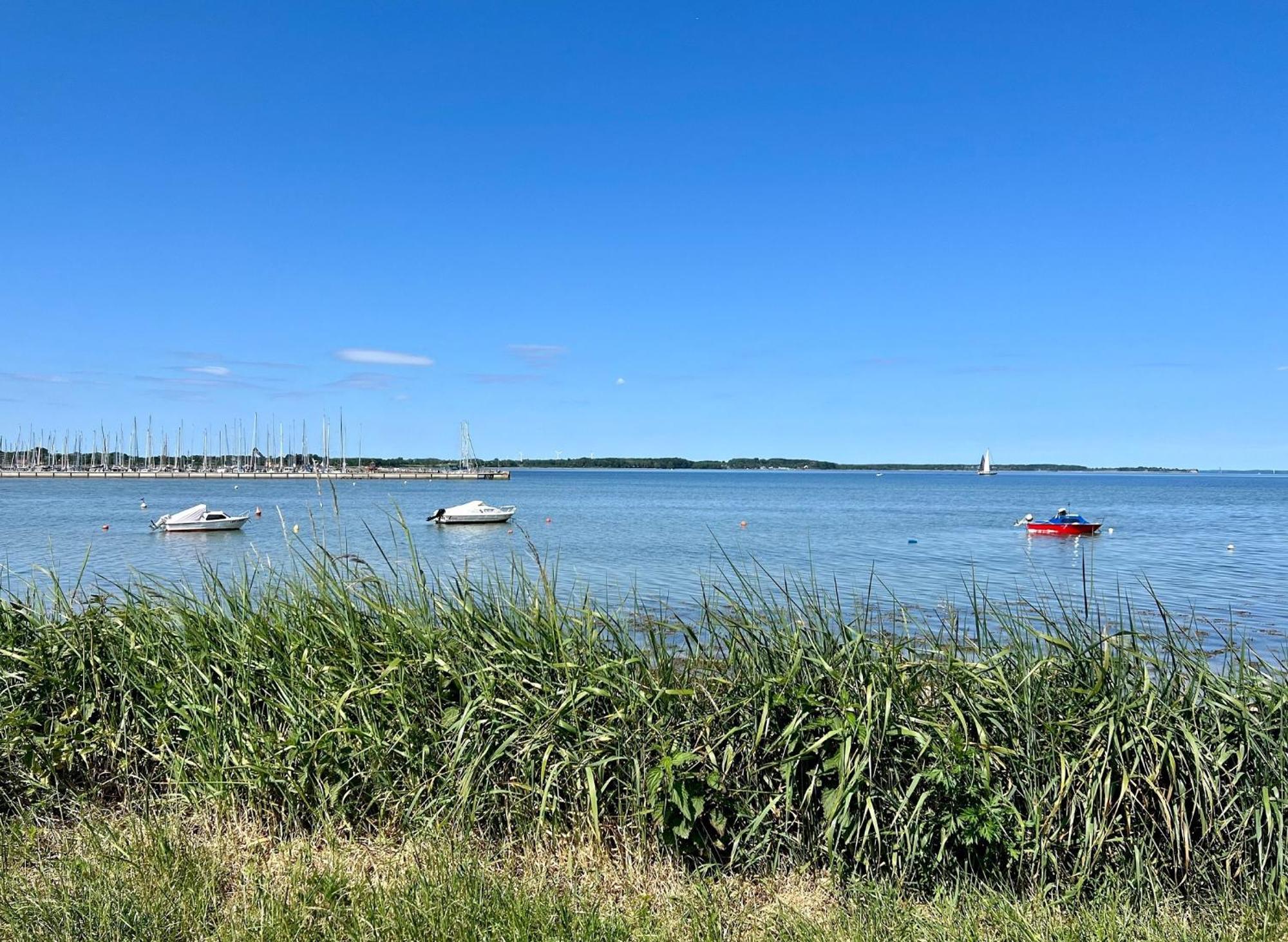 Ferienwohnung Urlaub mit Ostseeblick, Schwimmbad, Sauna&direkte Strandlage Kronsgaard Exterior foto